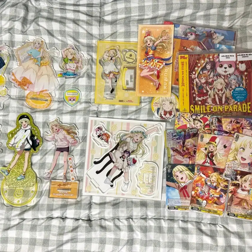 [BUNJANG] BanG Dream! Hello, Happy World! Kokoro Tsurumaki Goods Bundle Set / 뱅드림 헬로해피월드 츠루마키 코코로 굿즈 일괄
