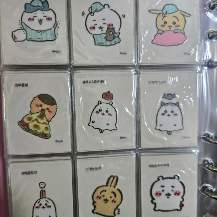 [BUNJANG] Cheekawaii Retro Stickers (Set 1 &amp; 2) - 66 Types / 치이카와 먼작귀 레트로 띠부씰 66종(1탄,2탄)