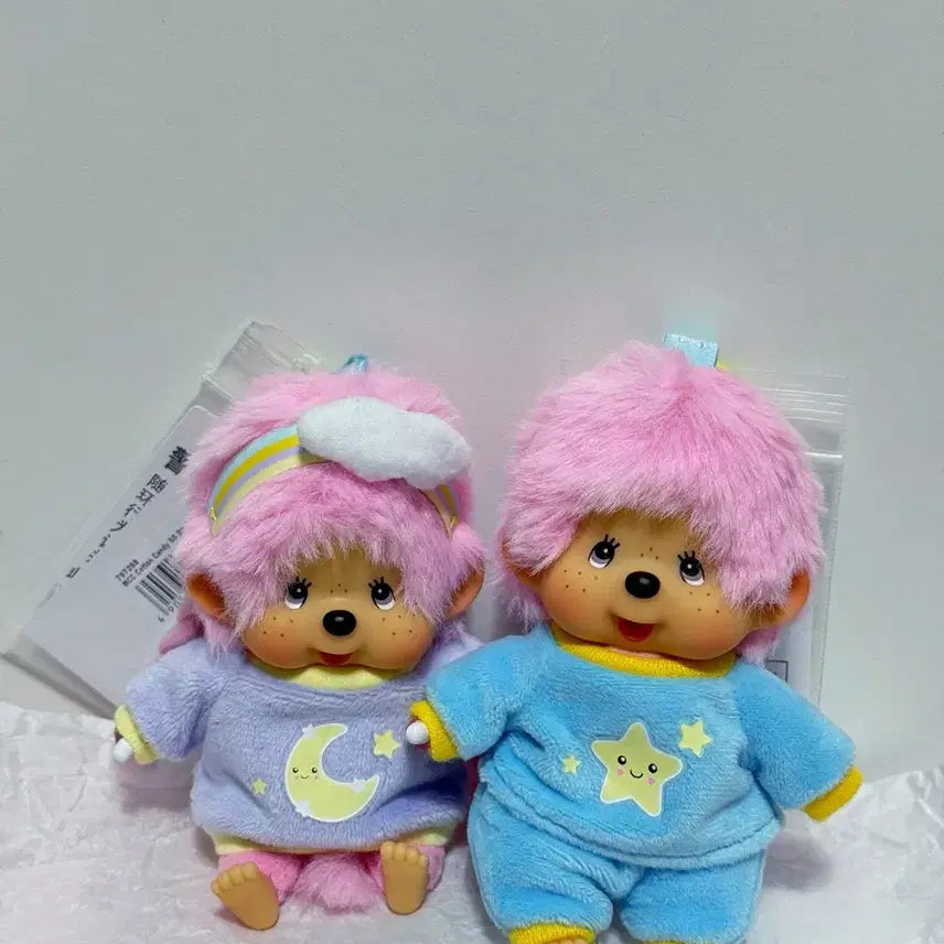 [BUNJANG] Monchhichi Hong Kong Pajama Set / 몬치치 홍콩 파자마 세트