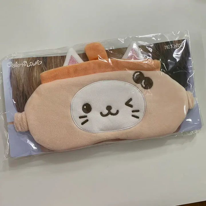 [BUNJANG] NCT WISH Yushi Bubble Cat Sleep Mask / [당일발송] 엔시티 위시 유우시 버블냥 수면안대 새상품