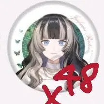 [BUNJANG] Hololive Uruha Rushia Newtype Can Badge Set (48 pcs) / 홀로라이브 주우후테이 라덴 뉴웨이브 캔뱃지 48개