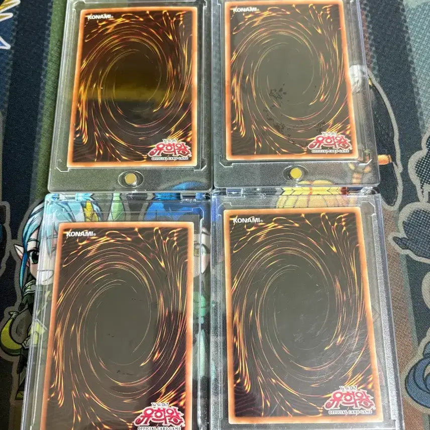 [BUNJANG] Yu-Gi-Oh! Dark Magician Girl Quarter Century Rare Card Bundle Set (4 Cards) / 유희왕 블랙매지션걸 쿼싴(4장) 카드 일괄 판매