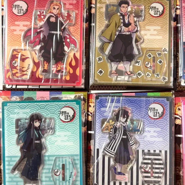 [BUNJANG] Demon Slayer 7 Types Random Acrylic Stand Bundle Unsealed New / 귀멸의칼날 랜덤 아크릴 스탠드 7종 일괄 미개봉 새상품