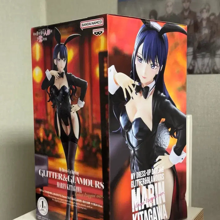 [BUNJANG] Banpresto My Dress-Up Darling Marin Kitagawa Bunny Girl Figure (Sealed) / [미개봉] 그비돌 글리터&amp;글래머러스 키타가와 마린 아리사 바니걸 피규어