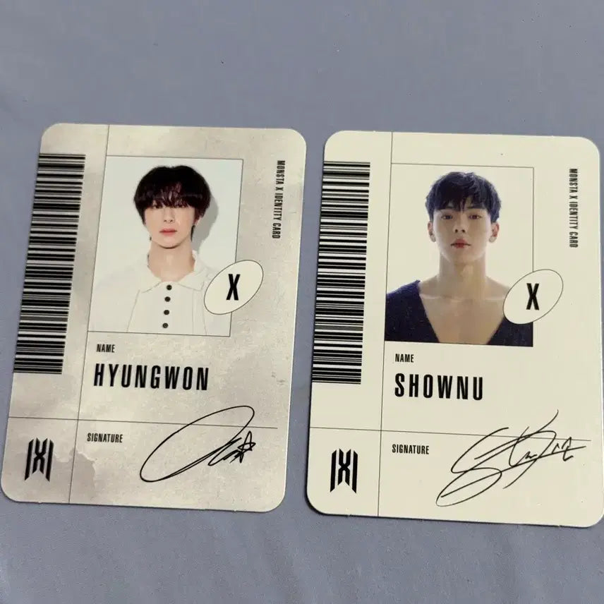 [BUNJANG] MONSTA X Find You ID Card Bundle Set / 몬스타엑스 find you ID 카드