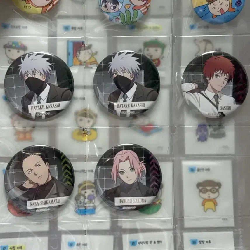 [BUNJANG] Naruto x Movic Formal Can Badge / 나루토 포멀 캔뱃지(무빅 콜라보)