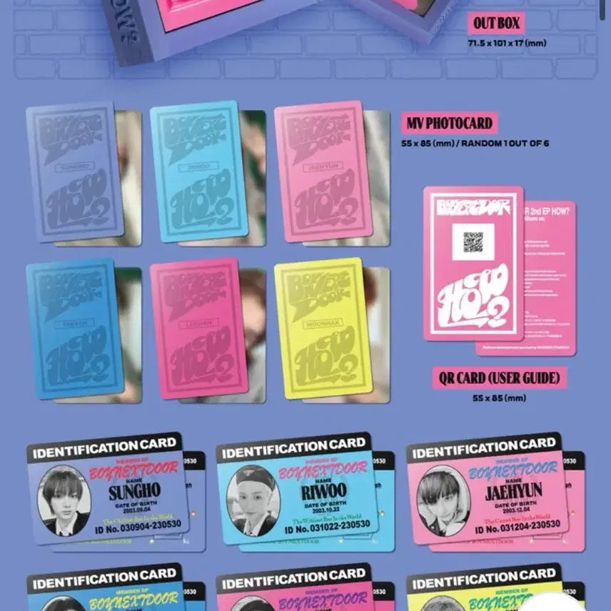 [BUNJANG] BOYNEXTDOOR 2nd EP [HOW?] Weverse Album / 보이넥스트도어 2집 EP [HOW?] 위버스 앨범