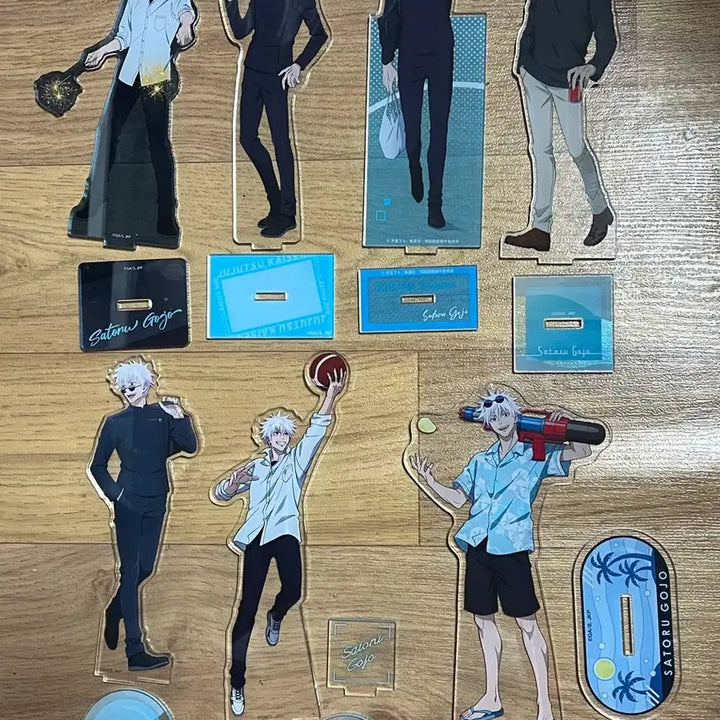 [BUNJANG] Jujutsu Kaisen Satoru Gojo Acrylic Standee Bundle (7 pcs) / 주술회전 고죠 각종 아크릴 일괄판매