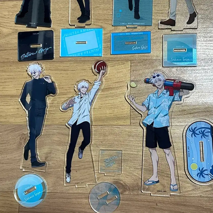 [BUNJANG] Jujutsu Kaisen Satoru Gojo Acrylic Standee Bundle (7 pcs) / 주술회전 고죠 각종 아크릴 일괄판매