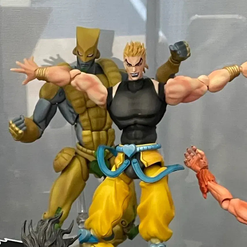 [BUNJANG] Super Action Statue Part 3 DIO &amp; The World Set / 죠죠 3부 초상가동 디오 &amp; 더월드
