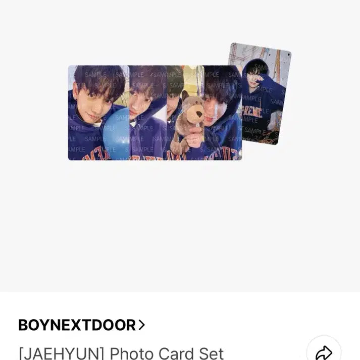[BUNJANG] BOYNEXTDOOR Myung Jaehyun Birthday Photocard / BOYNEXTDOOR 명재현 생일포카