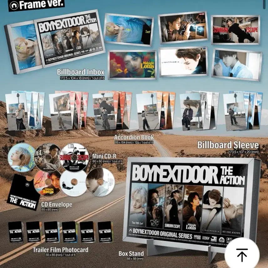 [BUNJANG] BOYNEXTDOOR 5th EP [The Action] Frame Ver. Myung Jae Hyun / BOYNEXTDOOR 5집 EP [The Action] 프레임 ver. 명재현