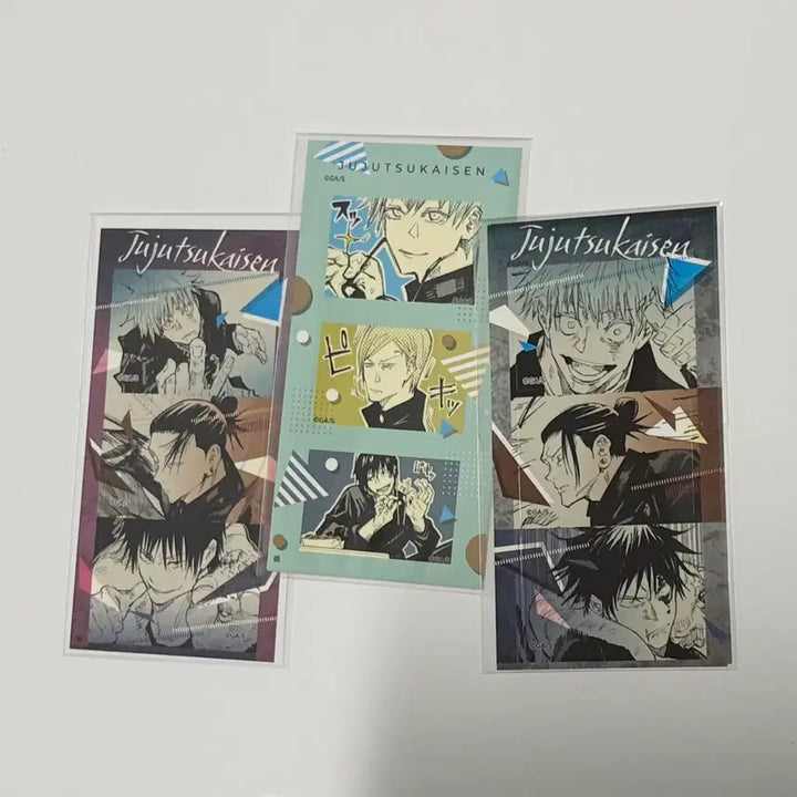 [BUNJANG] Jujutsu Kaisen Reigoku Gyokusetu Original Art Sticker Set (Toji) / 주술회전 회옥옥절 원화 스티커 세트 (토우지)
