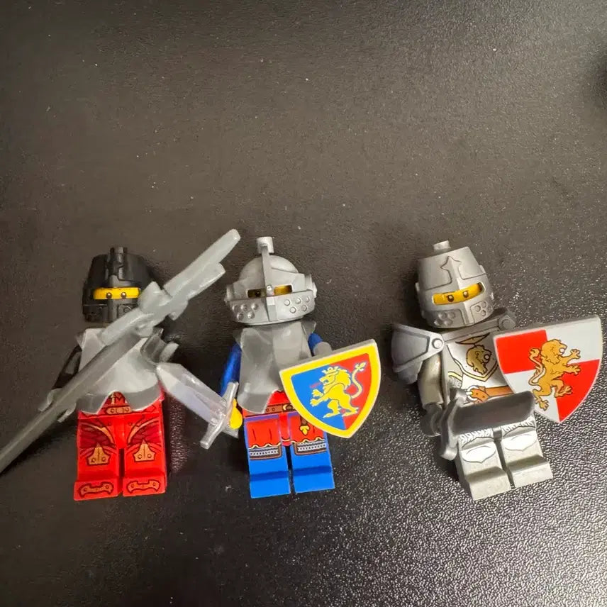 [BUNJANG] LEGO Knights Figure 3-Piece Set / 레고 완무기사 피규어 3종 세트