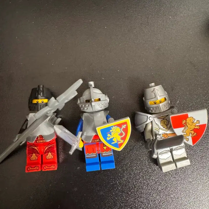 [BUNJANG] LEGO Knights Figure 3-Piece Set / 레고 완무기사 피규어 3종 세트