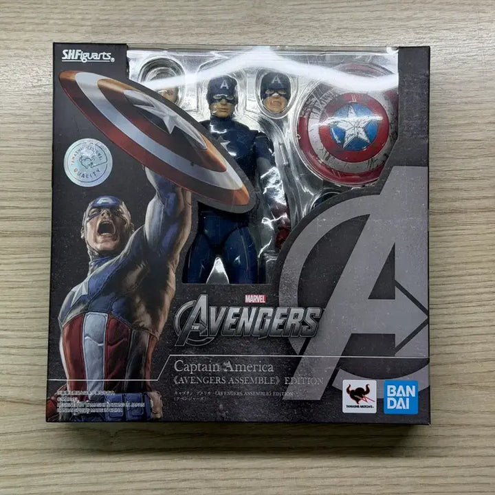 [BUNJANG] Bandai S.H.Figuarts Captain America Avengers 1 Version Action Figure / (개봉품)Shf 캡틴 아메리카 어벤져스1편 버전 급처