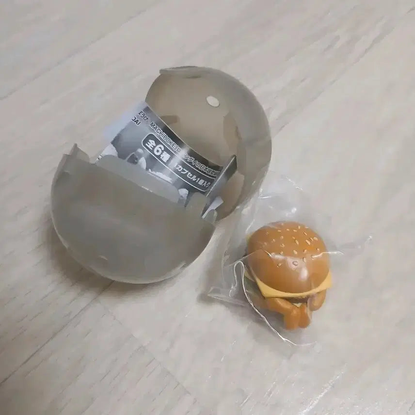 [BUNJANG] Bandai Machiboke Hamburger Gacha Figure Series 2 (Cheeseburger) / 반다이 언제오려나 마치보우케 햄버거의 경우 2탄 가챠 피규어 마치보케