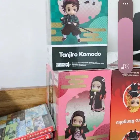 [BUNJANG] Demon Slayer Tanjiro &amp; Nezuko Nendoroid / 귀멸의 칼날 탄지로 네즈코 넨도돌