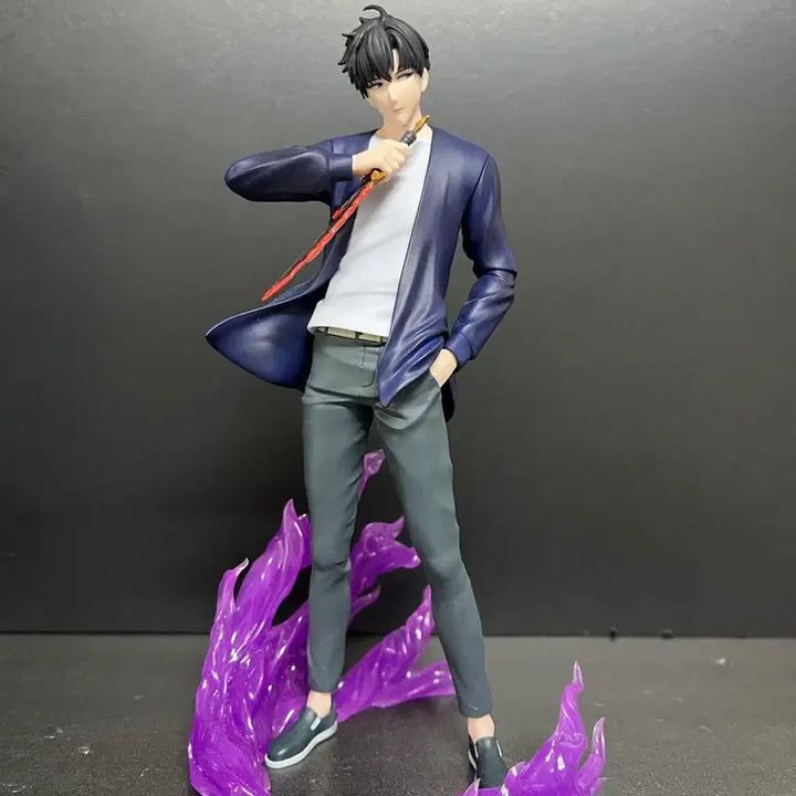 [BUNJANG] Solo Leveling Sung Jin Woo Xross Figure (Unsealed) / 개봉품 나혼자만레벨업 성진우 피규어 성진우 엑스로스 피규어