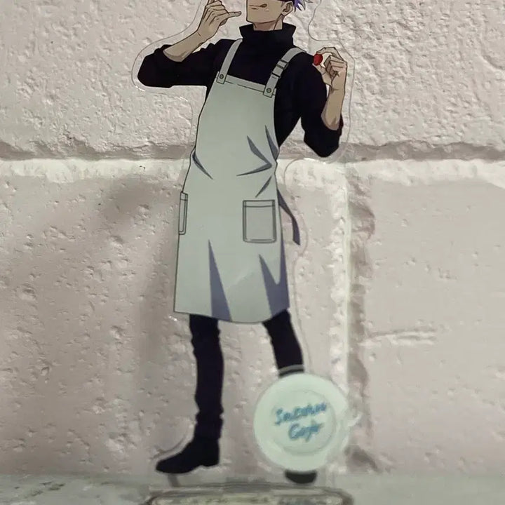 [BUNJANG] Jujutsu Kaisen Satoru Gojo Cooking Practice Acrylic Stand / 주술회전 고죠 사토루 조리 실습 아크릴 스탠드