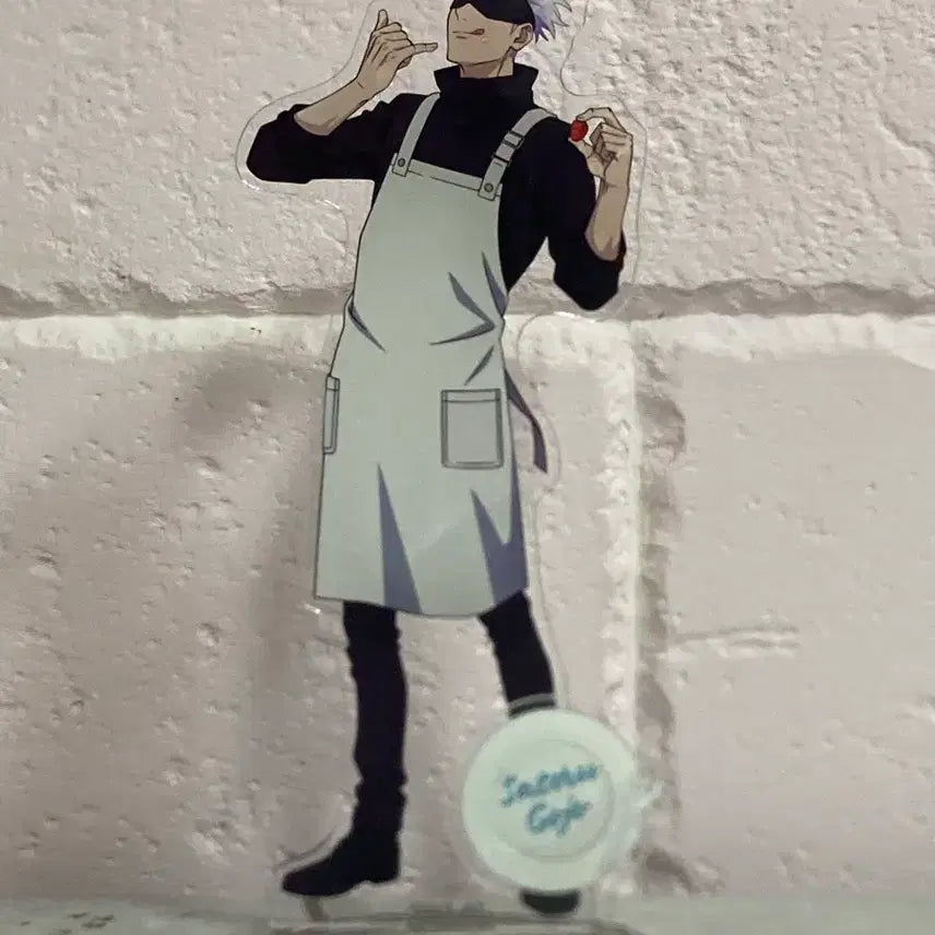 [BUNJANG] Jujutsu Kaisen Satoru Gojo Cooking Practice Acrylic Stand / 주술회전 고죠 사토루 조리 실습 아크릴 스탠드