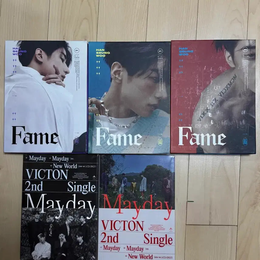 [BUNJANG] VICTON Hanseungwoo Album Set (5 Types) / 빅톤 &amp; 한승우 앨범 5종