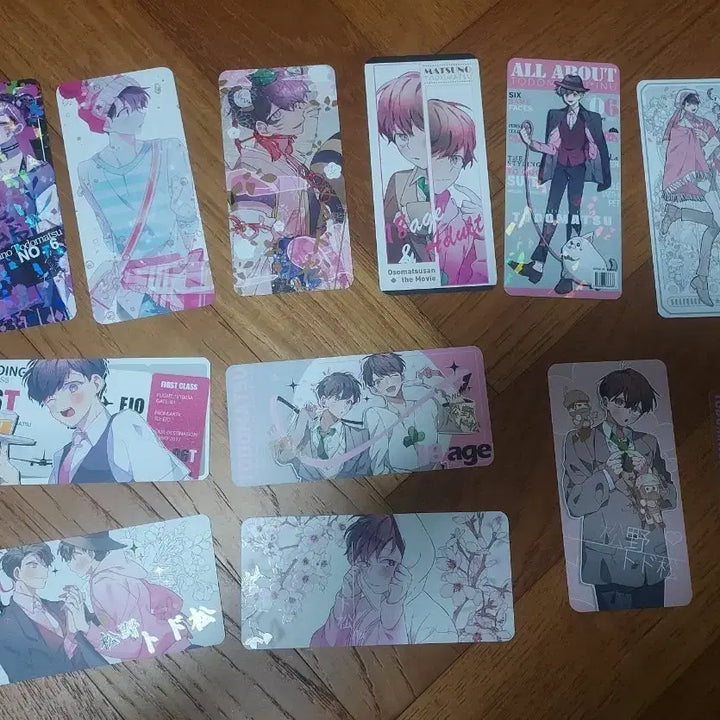[BUNJANG] Osomatsusan Todomatsu Matsuno Card Set / 오소마츠상 마츠노 토도마츠 카드텍 세트