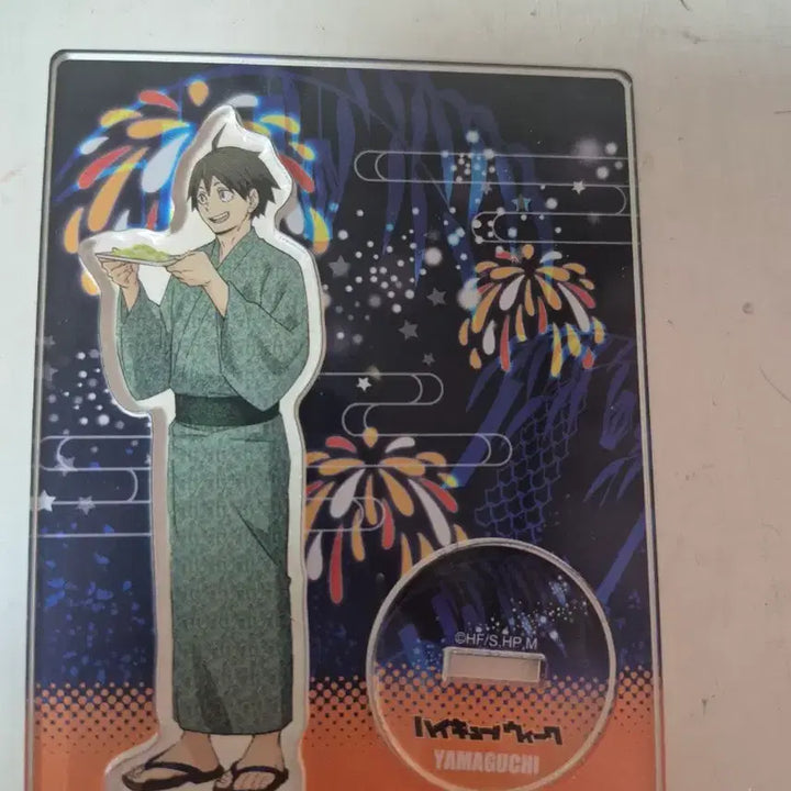 [BUNJANG] Haikyuu!! Tsukishima &amp; Yamaguchi Festival Yukata Acrylic Stand Bundle Set / 하이큐 츠키시마 야마구치 마츠리 유카타 아크릴