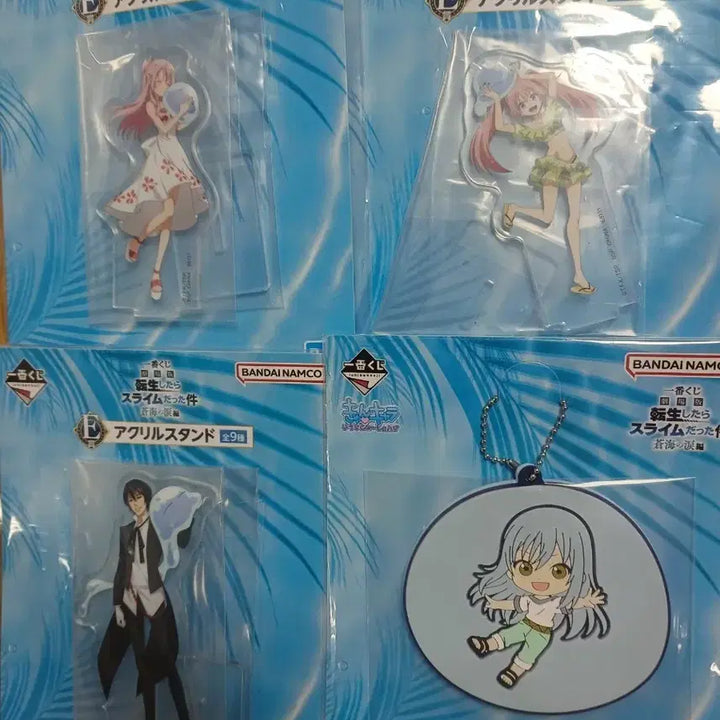 [BUNJANG] That Time I Got Reincarnated as a Slime Ichiban Kuji Acrylic Stand, Rubber Charm, and File Set (9 pieces) / 제일복권 전생슬 아크릴 스탠드 5개 러버참 3개 화일1개 총9개