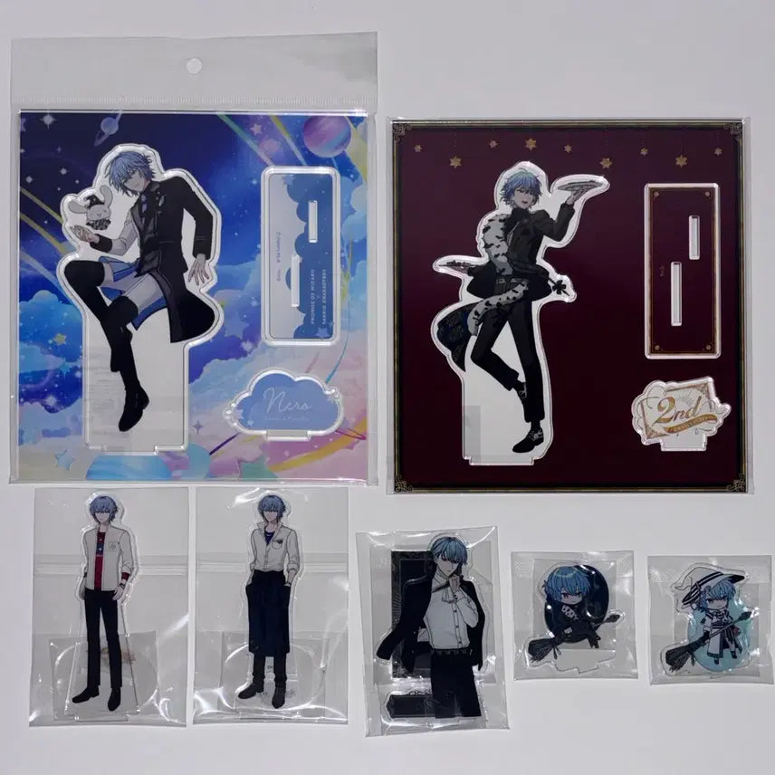 [BUNJANG] MahoYaku Nero Turner Acrylic Stand Bundle Set / 마호야쿠 네로 아크릴스탠드 일괄