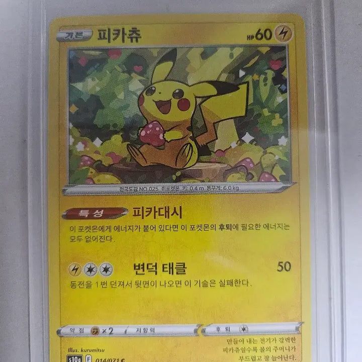 [BUNJANG] Pikachu Strawberrychu Pokemon Card / 피카츄 딸기츄 포켓몬카드