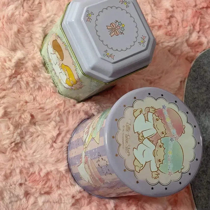 [BUNJANG] Kiki &amp; Lala Vintage Tin Case Bundle Set / [고전] 키키라라 틴케이스 일괄