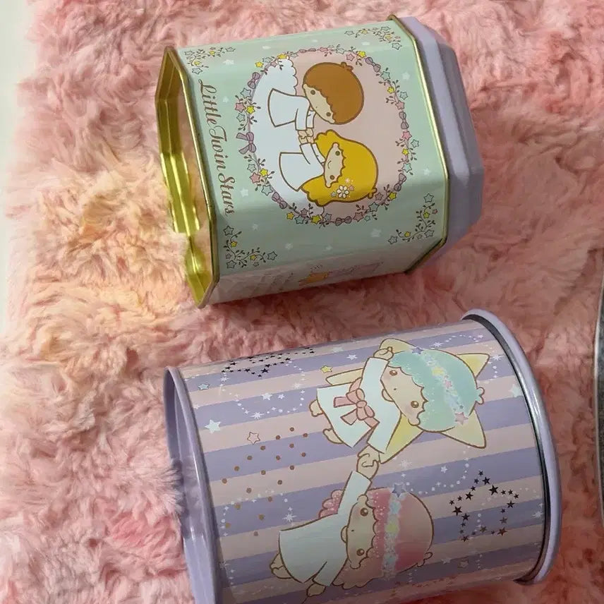 [BUNJANG] Kiki &amp; Lala Vintage Tin Case Bundle Set / [고전] 키키라라 틴케이스 일괄