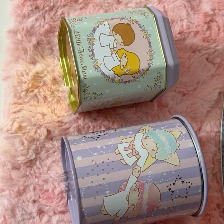 [BUNJANG] Kiki &amp; Lala Vintage Tin Case Bundle Set / [고전] 키키라라 틴케이스 일괄