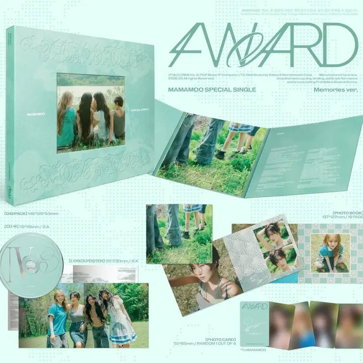 [BUNJANG] Mamamoo 4ward Memories Silence Version Album (Sealed) / 마마무 포워드 미개봉 앨범 양도