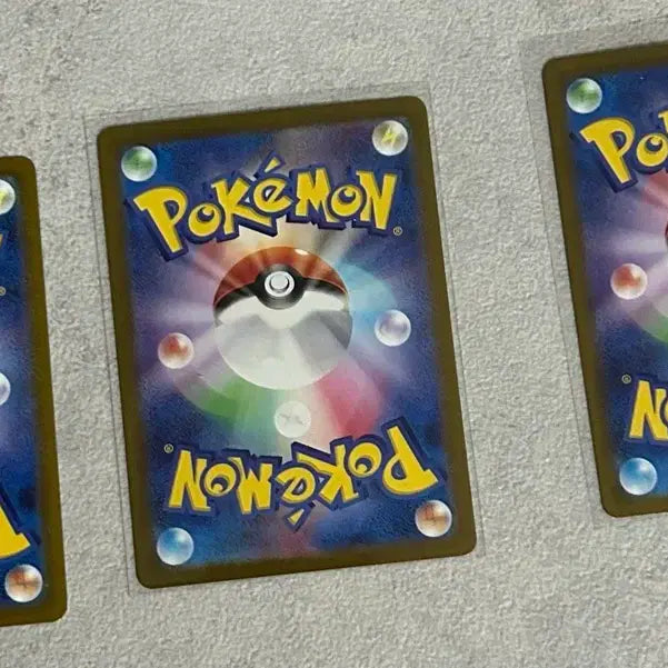 [BUNJANG] Pokemon Monster Ball 3 Card Set / 몬스터볼 일괄로 팝니당!!