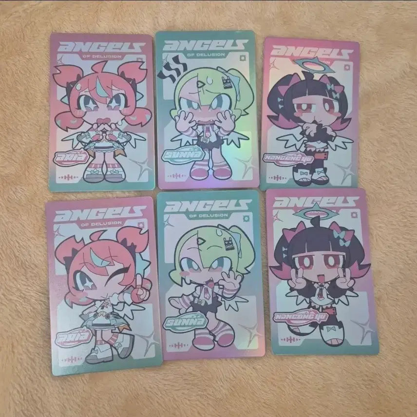 [BUNJANG] Zenless Zone Zero SD Angeldi Suna Aria Namgungwoo Cheer Stick Photocard / 젠레스 존 제로 젠존제 엔젤디 수나 아리아 남궁우 응원봉 SD 포토카드