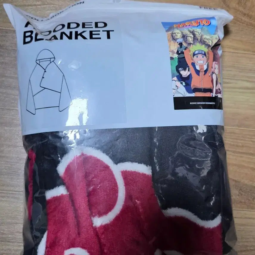 [BUNJANG] SPAO Naruto Akatsuki Blanket / (새상품) 나루토 스파오 아카츠키 담요