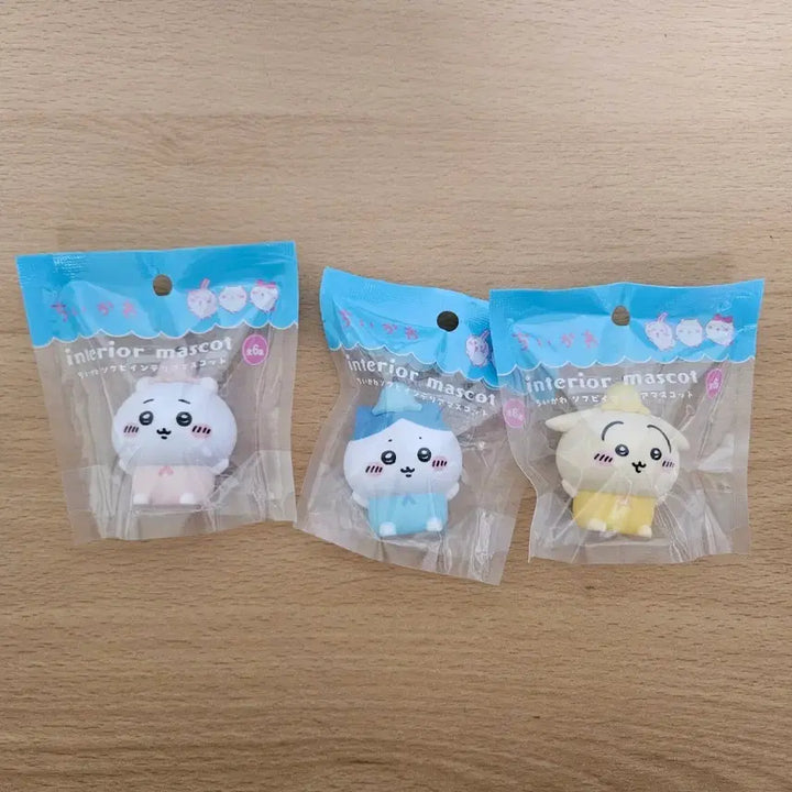 [BUNJANG] Chikawa Hachi Usagi Soft Vinyl Figure 3-Piece Set (Sealed) / 치이카와 치이 하치 우사기 소프비 피규어 3종 세트 (미개봉) 
