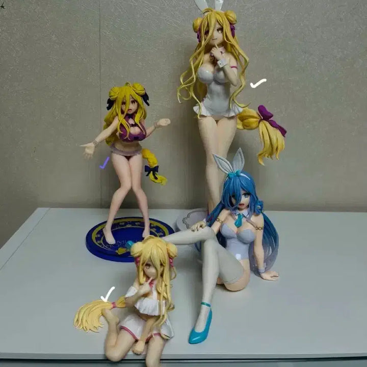[BUNJANG] Date A Live Figure Bundle Set / (4개일괄)데이트 어 라이브 피규어 무쿠로,미오(박스2개O,2개X)