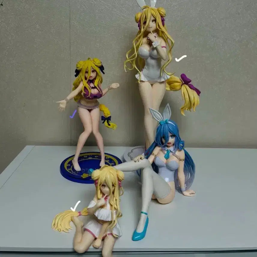 [BUNJANG] Date A Live Figure Bundle Set / (4개일괄)데이트 어 라이브 피규어 무쿠로,미오(박스2개O,2개X)