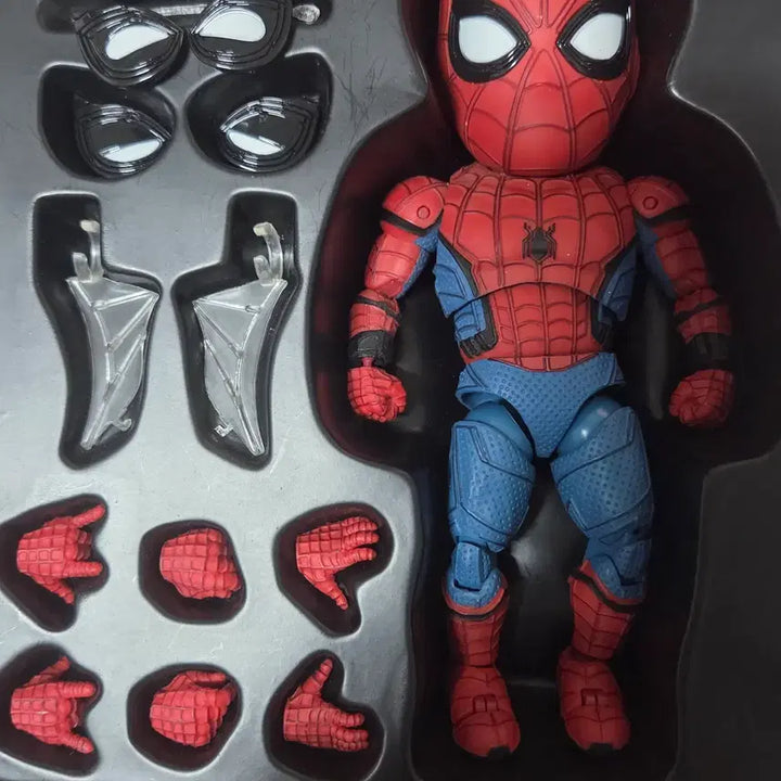 [BUNJANG] Spider-Man Homecoming Action Figure (Opened) / 개봉, 박스O) 비스트 킹덤 에그 액션 스파이더맨 홈커밍 피규어