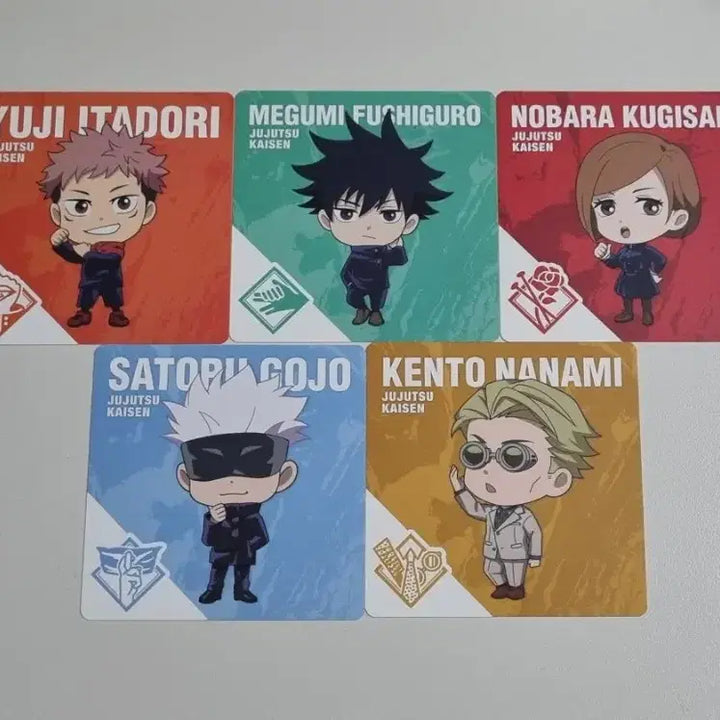 [BUNJANG] Jujutsu Kaisen Collaboration Cafe Special Edition Coaster Bundle Set / [일괄] 주술회전 콜라보 카페 특전 판매
