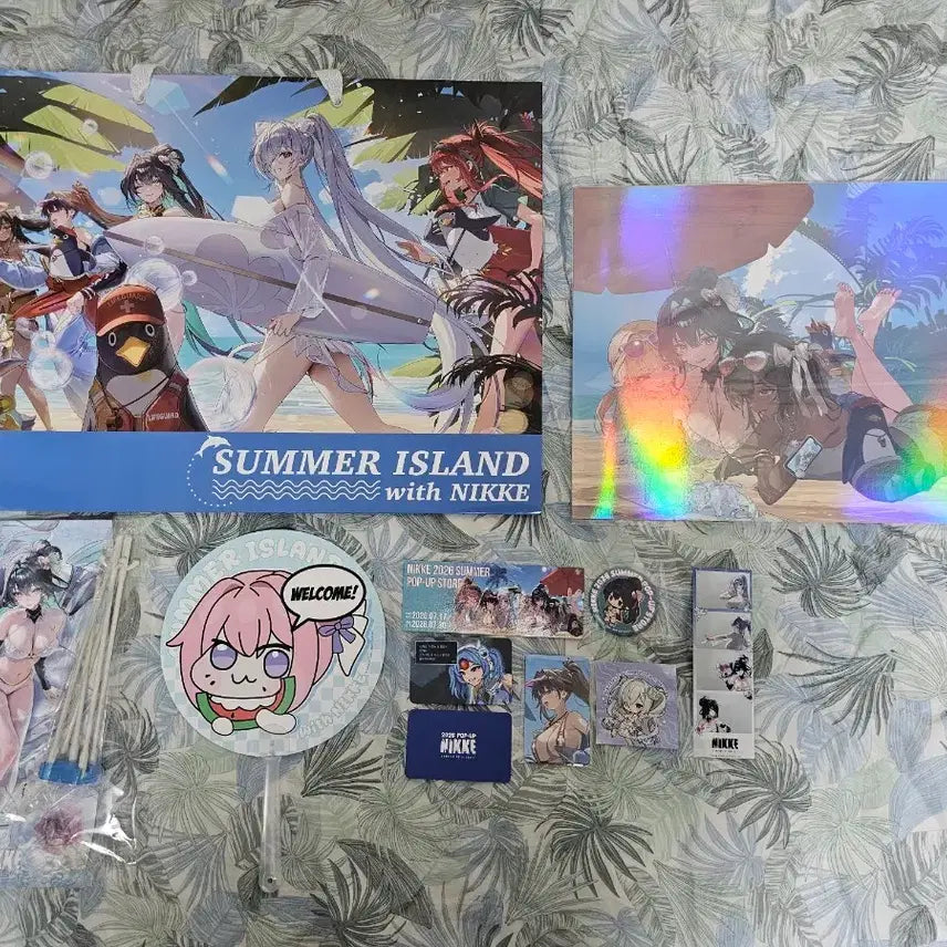 [BUNJANG] Goddess of Victory: NIKKE 2026 The Hyundai Seoul Summer Pop-up Store Bundle Set / 승리의 여신 니케 2026 더현대 서울 여름 팝업스토어 특전 일괄 판매합니다!