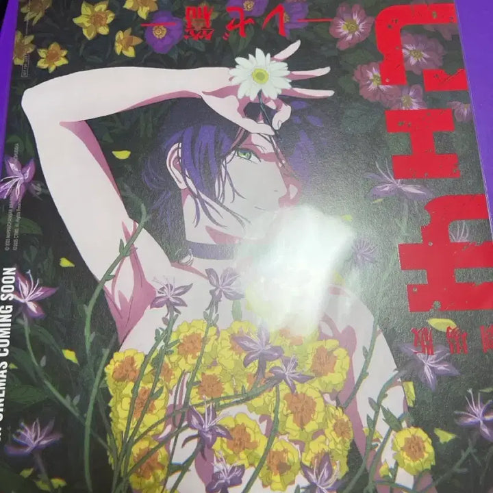 [BUNJANG] Chainsaw Man Rêze Taiwan Floral Scent Poster / 체인소맨 레제 대만 꽃향기포스터