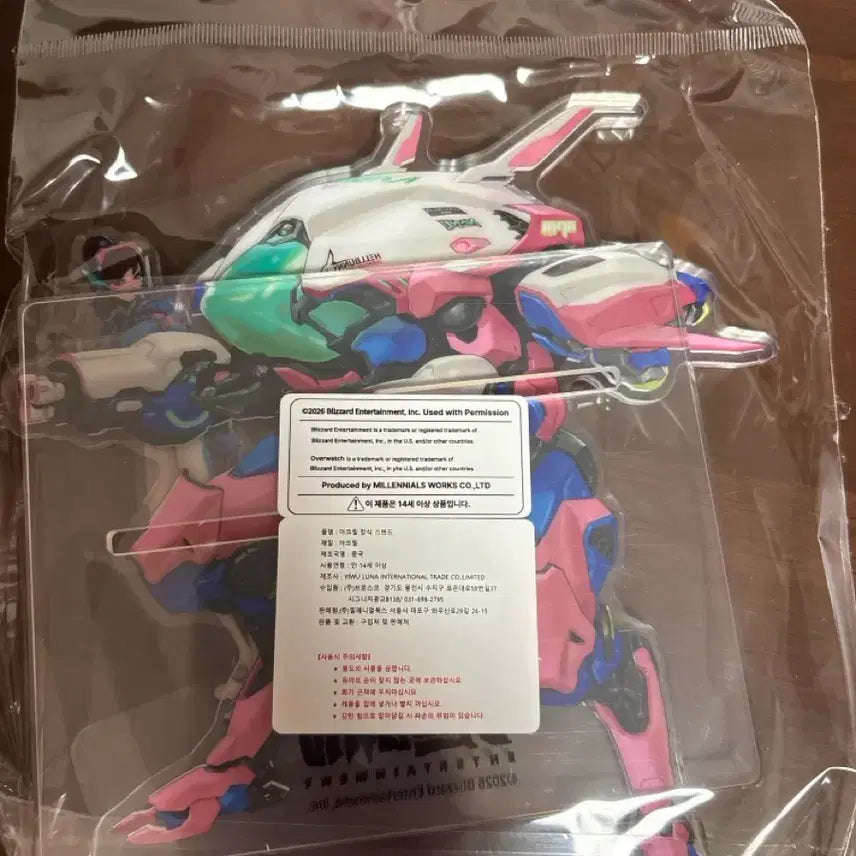[BUNJANG] Overwatch D.Va Acrylic Stand (Sealed) / (미개봉) 오버워치 요아소비 디바 아크릴 스탠드