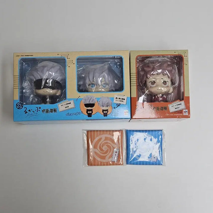 [BUNJANG] Megahouse Jujutsu Kaisen Gojo Satoru Lookup &amp; Itadori Yuji Lookup (First Edition Bundle with Cushion) / (미개봉,방석O,초판) 주술회전 선생 고죠 룩업, 유지 룩업 일괄