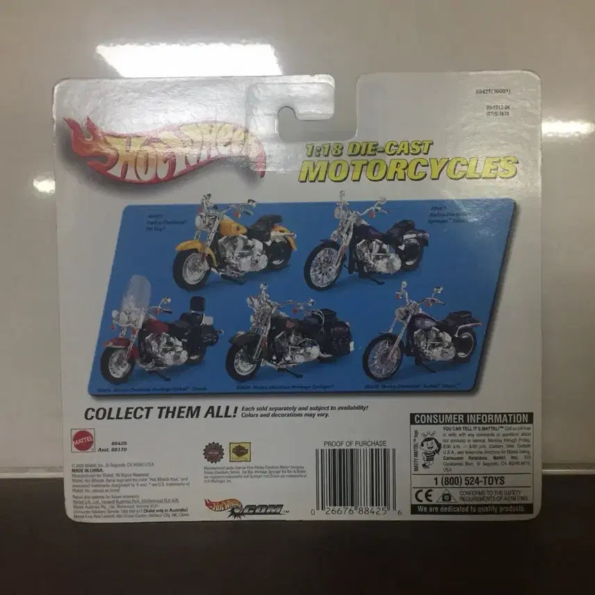 [BUNJANG] Hot Wheels 2000 Harley Davidson Heritage Springer 1:18 Diecast Model / 2000 Hot Wheels 1:18 Harley Davidson Heritage Springer  Size 1:18, go(d)m