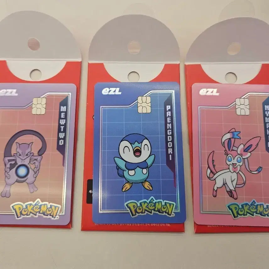 [BUNJANG] Pokemon Iglee Transportation Card Bundle Set / 포켓몬 이즐 교통카드 일괄로 판매합니다
