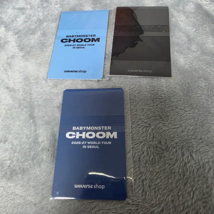 [BUNJANG] Babymonster Choi Moon Tour Album Lucky Draw Photocard (BAMM) / 3장 choom 투어 앨범 픽업 특전 포카 베몬 babymonster 아사